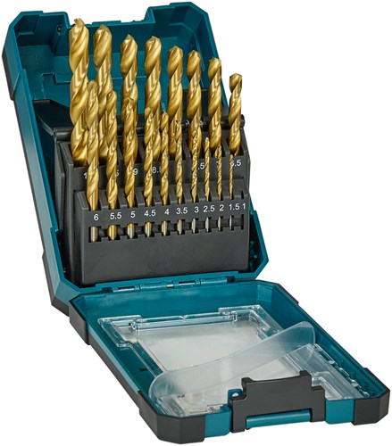 Load image into Gallery viewer, Makita accessoires metaalboorset hss-t 19-dlg - d-72229
