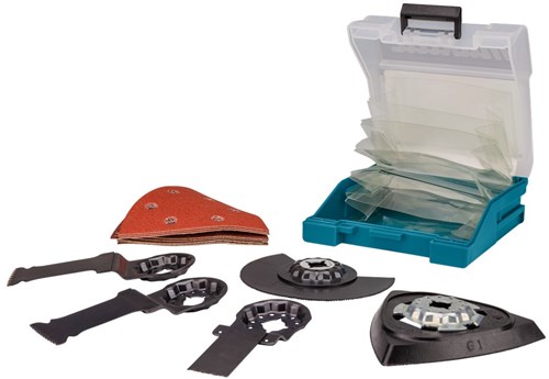 Load image into Gallery viewer, Makita accessoires multitool 14-delige set | tbv tm3000cx3, dtm52z etc. - 199542-0
