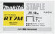 Makita accessoires makita f-81521 niet 10mm 10,0x0,5x0,7mm