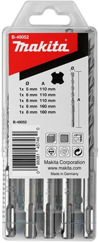 Load image into Gallery viewer, Makita accessoires p2s sds-plus 5 6 8x110 6 8x160 - b-49052
