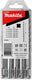 Makita accessoires p2s sds-plus 5 6 8x110 6 8x160 - b-49052