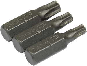 Makita accessoires schroefbitset torx 3-delig - b-24533 - b-24533