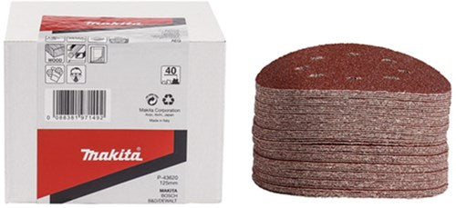 Load image into Gallery viewer, Makita accessoires schuurschijf k120 125 red v. - p-43664 - p-43664
