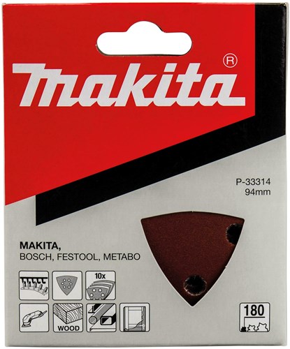 Load image into Gallery viewer, Makita accessoires schuurvel 3-k k180 red v. - p-33314
