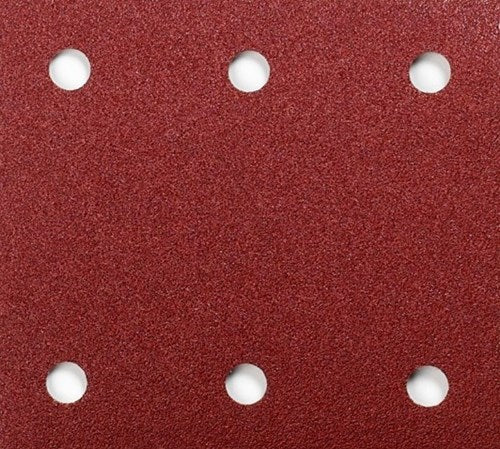 Makita accessoires makita p-33152 schuurvel red - vlak schuurvel - delta schuurvel - velcro - klittenband - k240 - 114 x 102mm (10stuks)