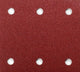 Makita accessoires makita p-33152 schuurvel red - vlak schuurvel - delta schuurvel - velcro - klittenband - k240 - 114 x 102mm (10stuks)