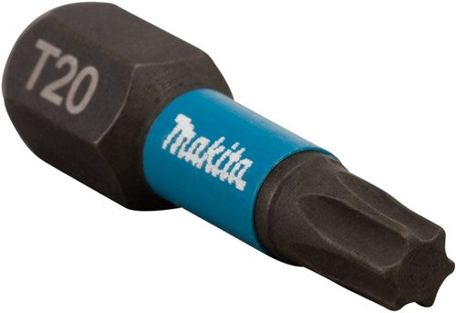 Afbeelding laden in galerijviewer, Makita accessoires slagschroefbit impact black, t20x25mm 2 stuks - b-63672
