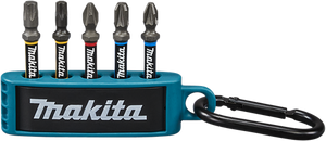 Makita accessoires makita e-13568 slagschroevendraaier bitset 5-dlg impacht premier - ph2 pz2 pz3 t25 t30