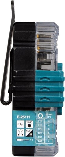 ギャラリービューアに画像をロードする, Makita accessoires slagschroefbitset torx 31-delig - e-25111
