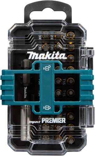 Makita accessoires slagschroefbitset torx 31-delig - e-25111