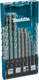 Makita accessoires makita d-77126 steen-spiraalboorset 12-delig 4 mm, 5 mm, 6 mm, 8 mm, 10 mm, 12 mm 1 set(s)