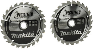 Makita accessoires makita efficut zaagbl.165x20x25t 2st. - b-62985-2