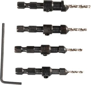 Makita accessoires makita d-73455 verzinkboor quad driver-set