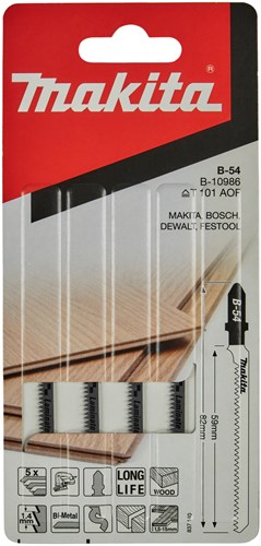 Load image into Gallery viewer, Makita accessoires decoupeerzgblad hout t. equivalent t101aof tandafstand 1,35mm zacht- hardhout 1,5 - 15mm - b-10986
