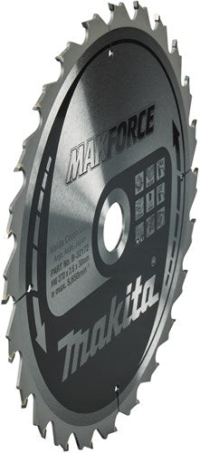 Load image into Gallery viewer, Makita accessoires cirkelzaagblad hout | makforce 270x30x2,6 24t 20g - b-32172 - b-32172

