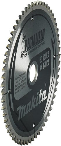 Makita accessoires makita cirkelzaagblad voor aluminium | specialized | ø 160mm asgat 20mm 60t - b-33233