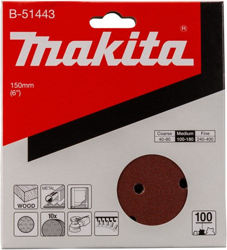 Makita accessoires schuurschijf k100 150mm - b-51443