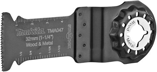 Makita accessoires tma047 invalzaagblad 32mm hout metaal - b-64814 - b-64814