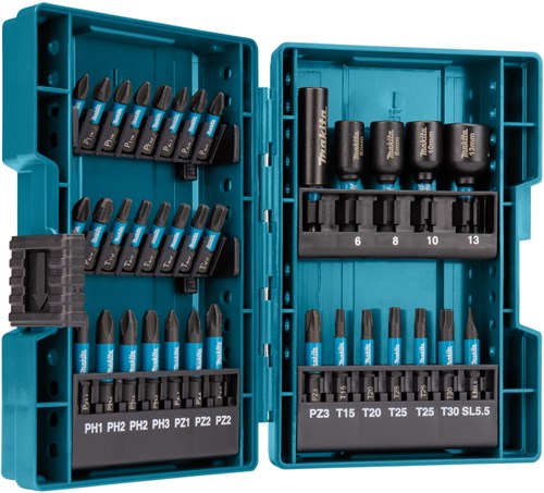 Makita accessoires bit boorset 35-delig - b-66880 - b-66880
