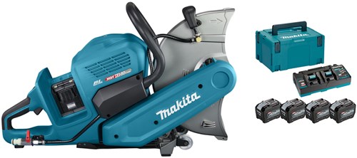 Load image into Gallery viewer, Makita ce001gl402 | xgt 2x40 v max doorslijper | 355 mm | 8,0 ah (4 st) | duo snellader | in doos mbox - ce001gl402
