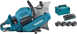 Makita ce001gl402 | xgt accu doorslijper 2x40v max 355mm in mbox (4x 8.0ah accu + dc40rb duo snellader) - ce001gl402