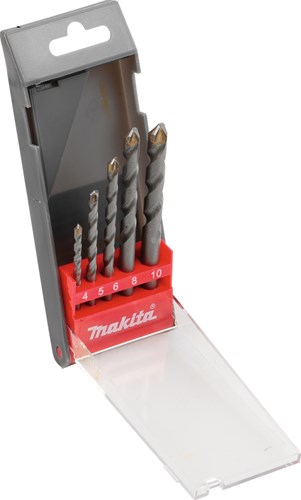 Load image into Gallery viewer, Makita accessoires borenset beton 5-delig - d-05175
