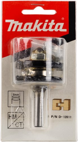 Makita accessoires groef veerfrees+lag. hm s8 - d-12011