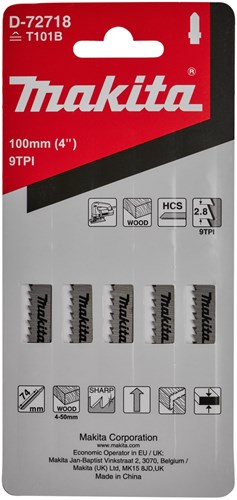 Makita decoupeerzgb hout 74mm - d-72718