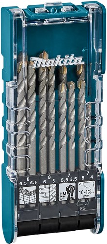 Load image into Gallery viewer, Makita accessoires steenborenset 12-delig - d-73483 - d-73483
