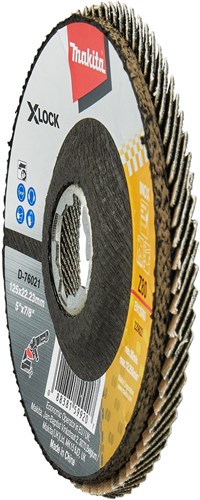 Afbeelding laden in galerijviewer, Makita accessoires lamellenschuurschijf x-lock 125mm z80 - d-76021 - d-76021
