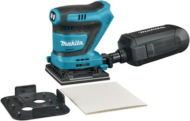 Makita dbo481z accu handpalm vlakschuurmachine | 18v | zonder accu's en lader | in doos - dbo481z