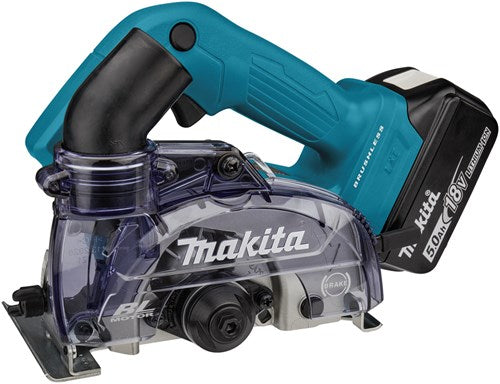 Load image into Gallery viewer, Makita dcc500rtj | diamantsnijder | droog | 125 mm | 18v | 5,0ah li-ion | set | in mbox
