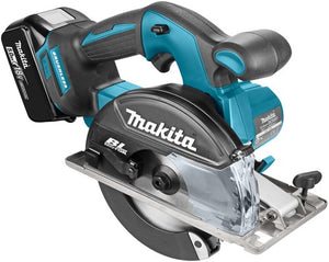 Makita dcs551rtj | lxt accu metaalcirkelzaag 18v 150mm in mbox (2x 5.0ah accu + snellader) - dcs551rtj