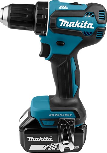 Load image into Gallery viewer, Makita ddf485rfj 18 boor- en schroefmachine brushless 3,0 ah accu (2 st), snellader, m-box
