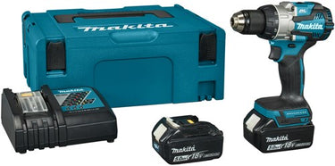 Makita ddf489rtj | accu boor schroefmachine | set | 18v | 2x 5.0ah | li-ion in mbox