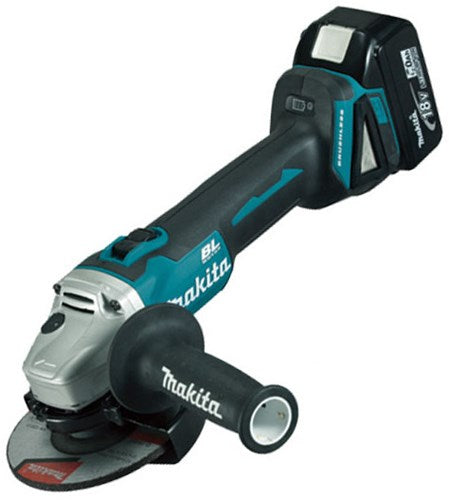 Makita dga504rtj 18v 125mm accu haakse slijper 5.0ah - dga504rtj