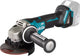 Makita dga508z 18v haakse slijper 125mm body met veiligheidsschakelaar | zonder accu's en lader - dga508z