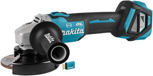 Makita dga514zju 18v haakse slijper 125 mm (aws) | zonder accu's en lader, in mbox met aws zender - dga514zju