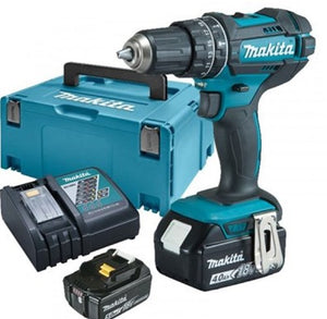 Makita dhp482rmj | lxt klopboor- schroefmachine 18v in mbox (2x 4.0ah accu + lader) - dhp482rmj