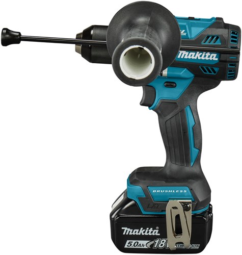 Load image into Gallery viewer, Makita dhp492rtj accu klopboor- schroefmachine | 18v | incl. 2x 5.0ah en snellader in mbox - dhp492rtj
