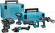 Makita dk401nx | xgt 40 v max combiset | df001g + td002g + ga005g + jr002g | incl. 2x 4.0ah accu + lader - dk401nx