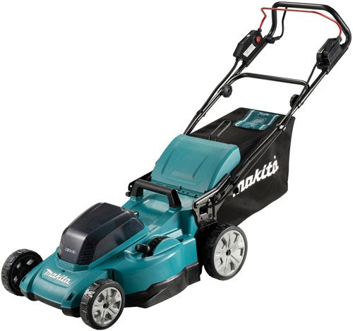 Makita dlm481pt2 | lxt 2x18 v accu grasmaaier | 48 cm | 5,0 ah accu (2 st) | duo snellader | in doos - dlm481pt2