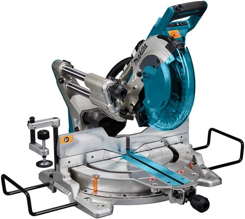Afbeelding laden in galerijviewer, Makita dls111pt2u 2x18 v radiaal afkortzaag 260 mm 5,0 ah accu (2 st), duo snellader - dls111pt2u
