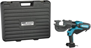 Makita dtc301zk kabelkrimptang | 18 v | 120 kn | 31.5 mm | zonder accu's en lader | in koffer - dtc301zk