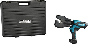 Makita dtc303zk kabelkrimptang | 18 v | 120 kn | 42 mm | zonder accu's en lader | in koffer - dtc303zk
