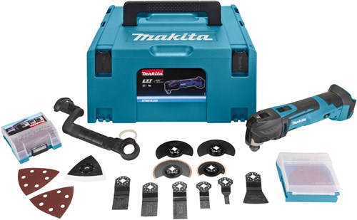 Load image into Gallery viewer, Makita dtm51zjx3 18v accu multitool met snelspansysteem | zonder accu's en lader - dtm51zjx3
