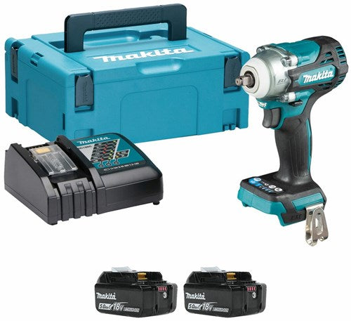Load image into Gallery viewer, Makita dtw302rtj | accu slagmoersleutel | 18 v | 2 x 5,0 ah accu + snellader | in mbox

