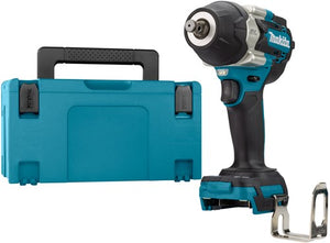 Makita dtw700zj 18 v slagmoersleutel 1 2 700nm met frictiering en gat voor borgpen | zonder accu's en lader in m-box - dtw700zj
