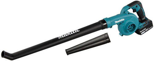 Load image into Gallery viewer, Makita dub186sfx1 | accu blazer | 18v | verlengde blaasmond + extra blaasmond | + 3.0ah accu en oplader - dub186sfx1
