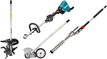Makita dux60zx14 | 2x18 v combisysteem + cultivator-, struiksnoeier- en kantensnijder opzetstuk | zonder accu's lader